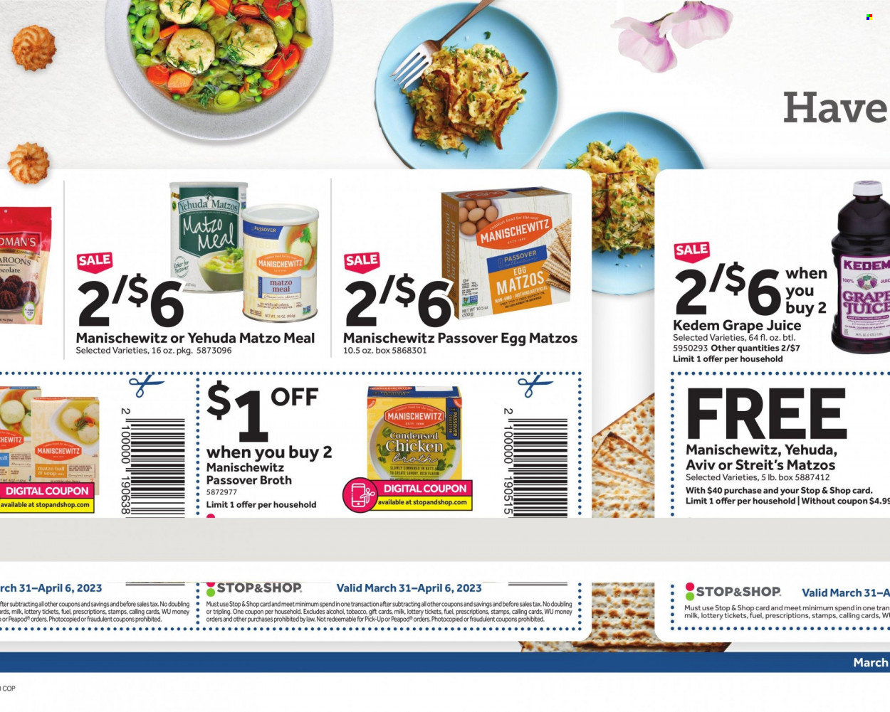 Stop & Shop ad - 03/31/2023 - 04/06/2023. Page 6