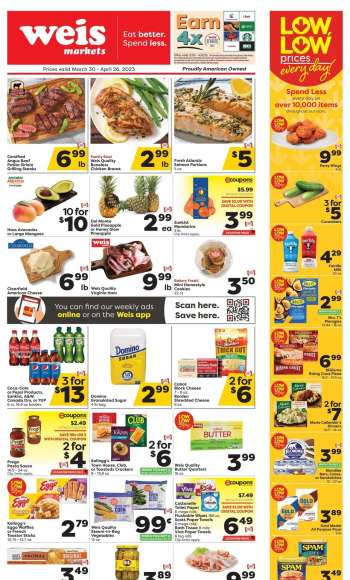 Weis Flyer - 03/30/2023 - 04/26/2023.