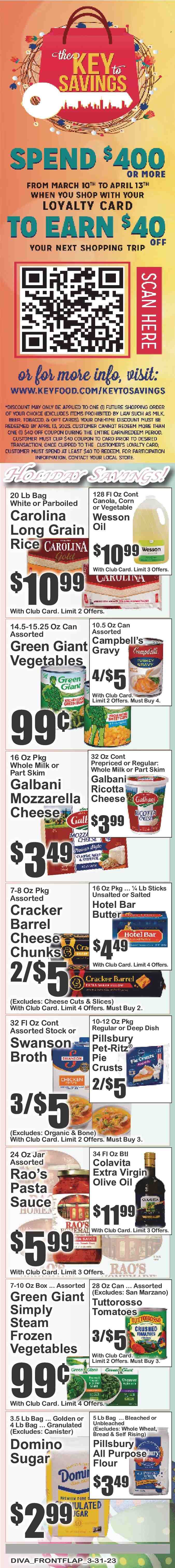 Key Food ad - 03/31/2023 - 04/06/2023. Page 9
