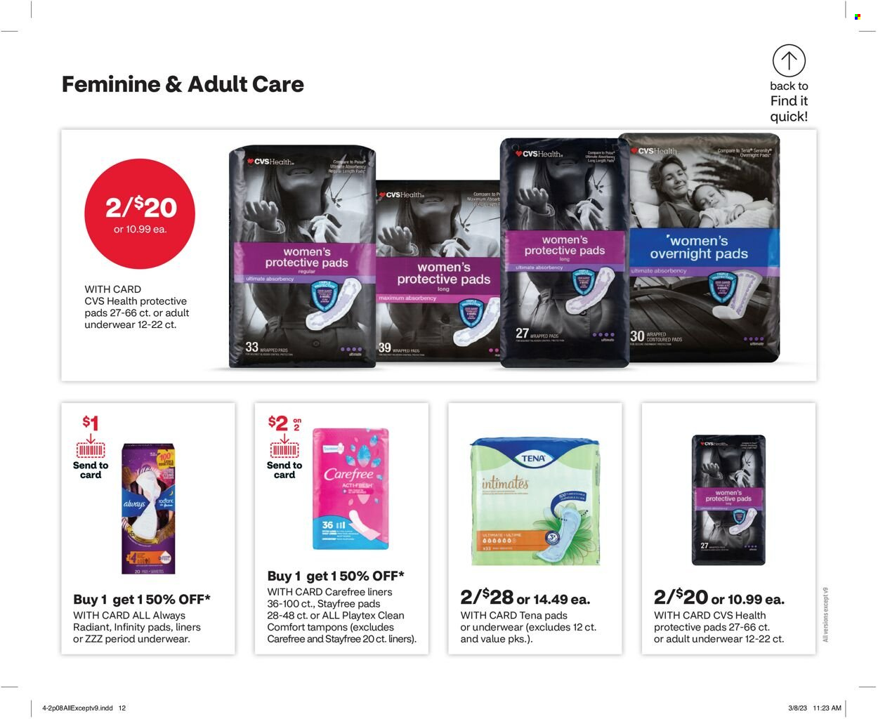 CVS Pharmacy ad - 04/02/2023 - 04/08/2023. Page 11