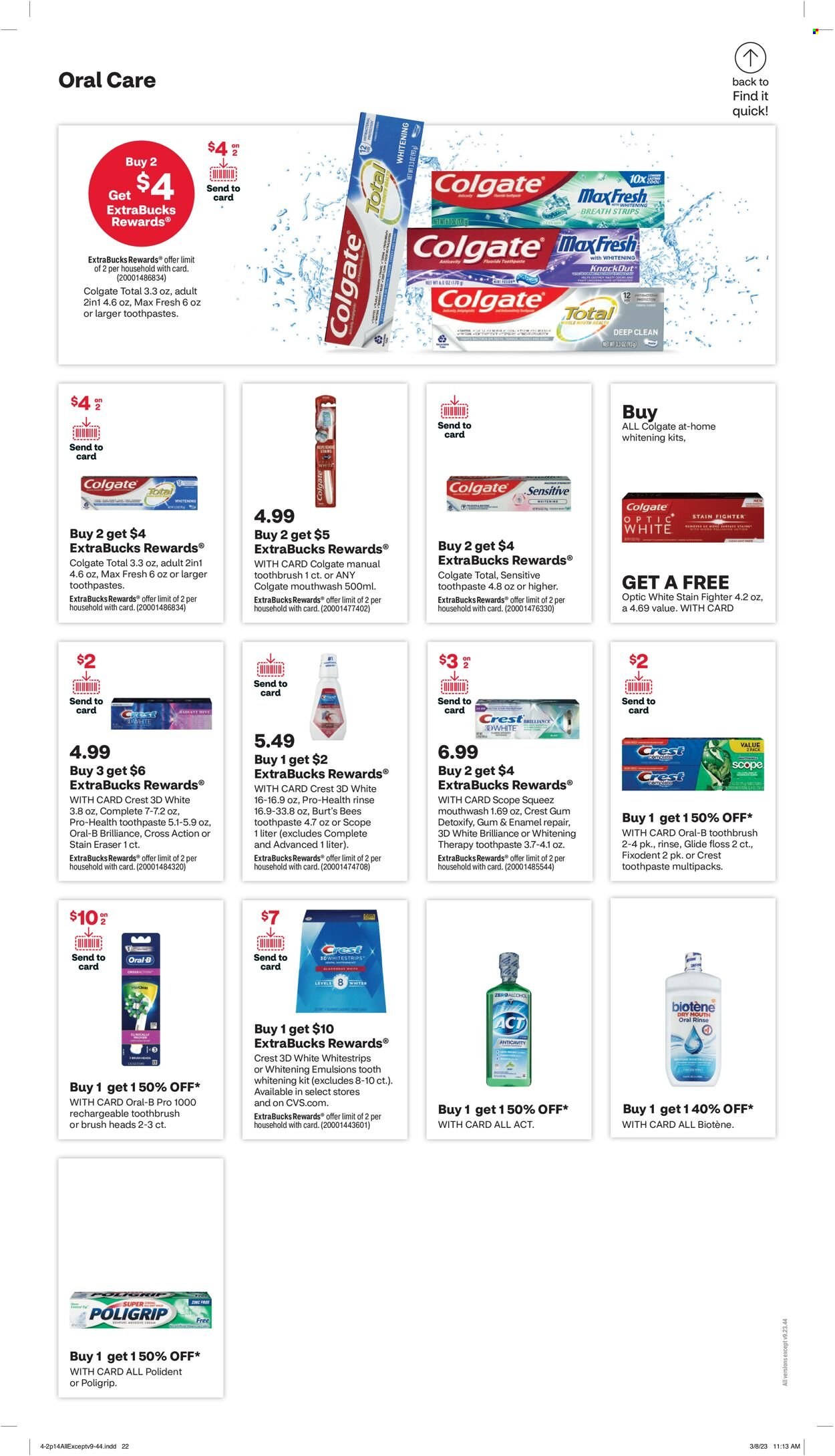 CVS Pharmacy ad - 04/02/2023 - 04/08/2023. Page 19