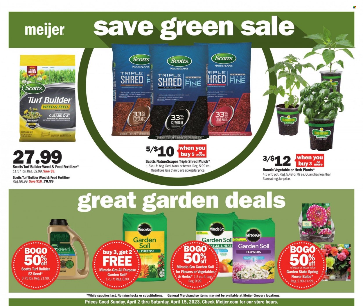 Meijer ad - 04/02/2023 - 04/15/2023. Page 1