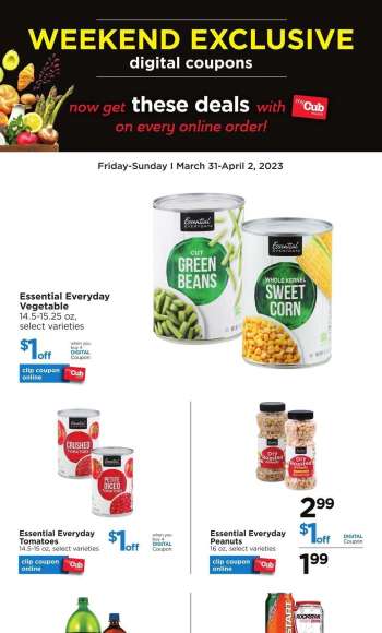 Cub Foods Flyer - 03/31/2023 - 04/02/2023.