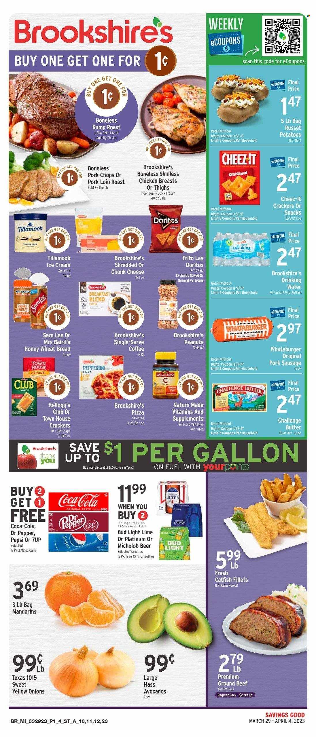 Brookshires ad - 03/29/2023 - 04/04/2023. Page 1