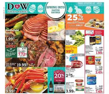 D&W Fresh Market Ad