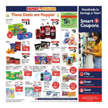 Family Dollar Flyer - April 02, 2023 - April 08, 2023.