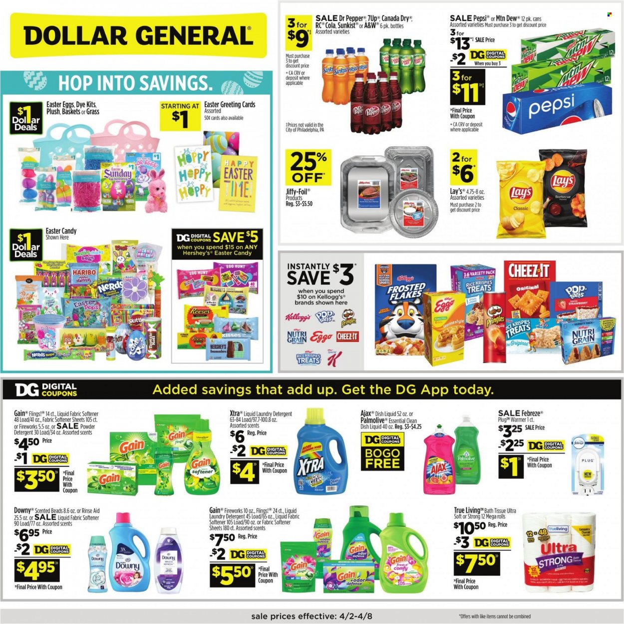 Dollar General ad - 04/02/2023 - 04/08/2023. Page 1