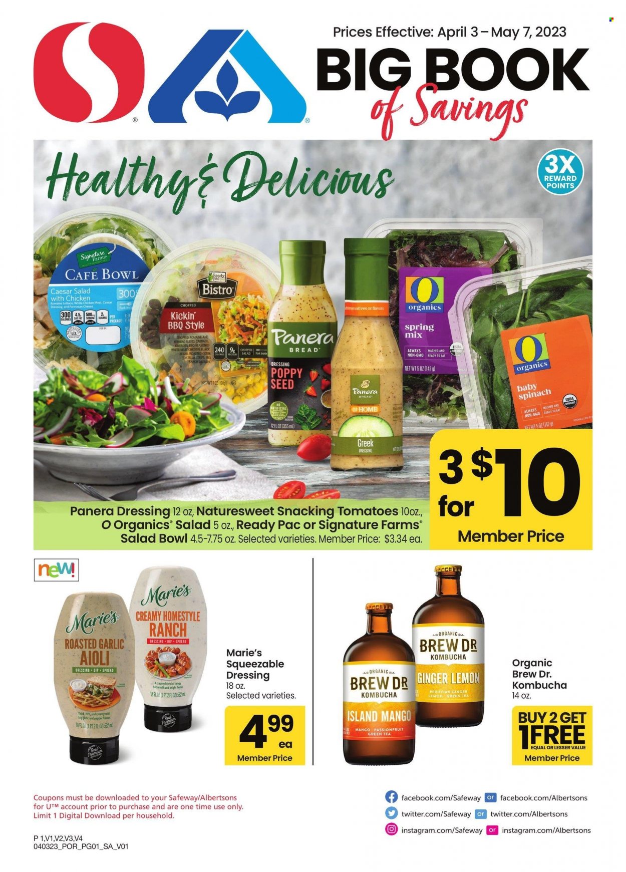 Albertsons ad - 04/03/2023 - 05/07/2023. Page 1