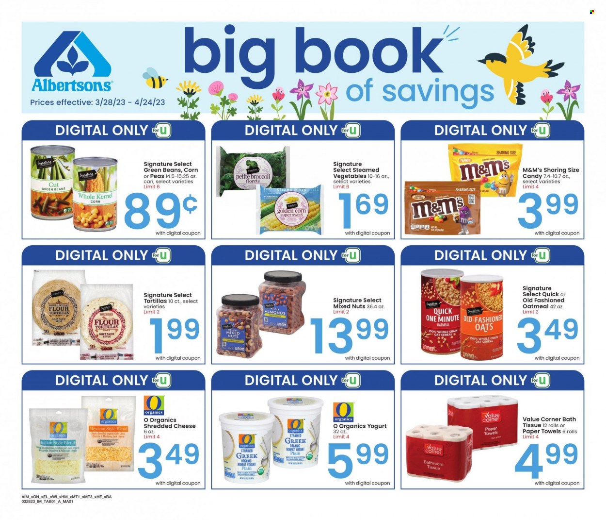 Albertsons ad - 03/28/2023 - 04/24/2023. Page 1