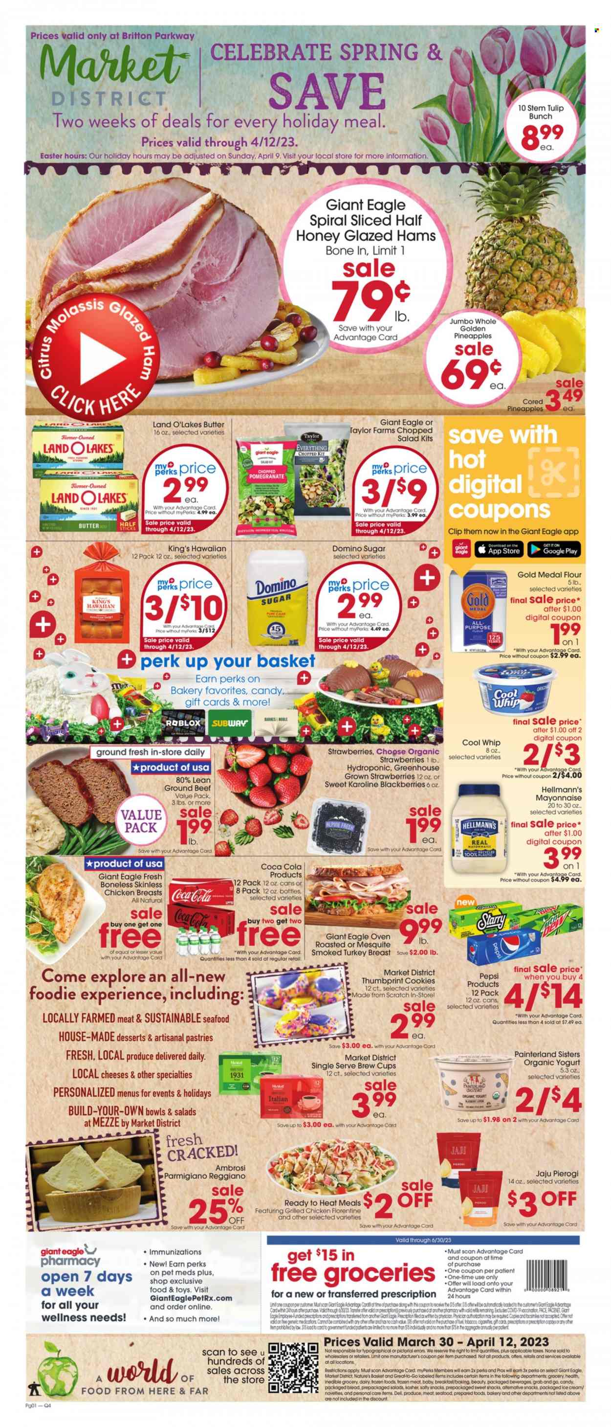 Giant Eagle ad - 03/30/2023 - 04/05/2023. Page 1