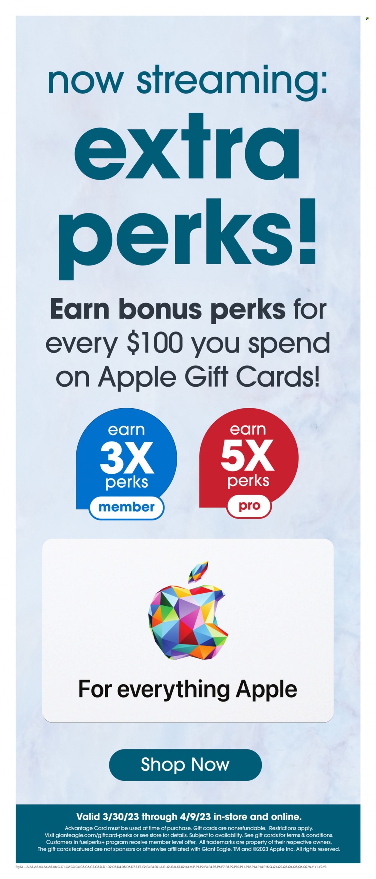 Giant Eagle ad - 03/30/2023 - 04/05/2023. Page 11