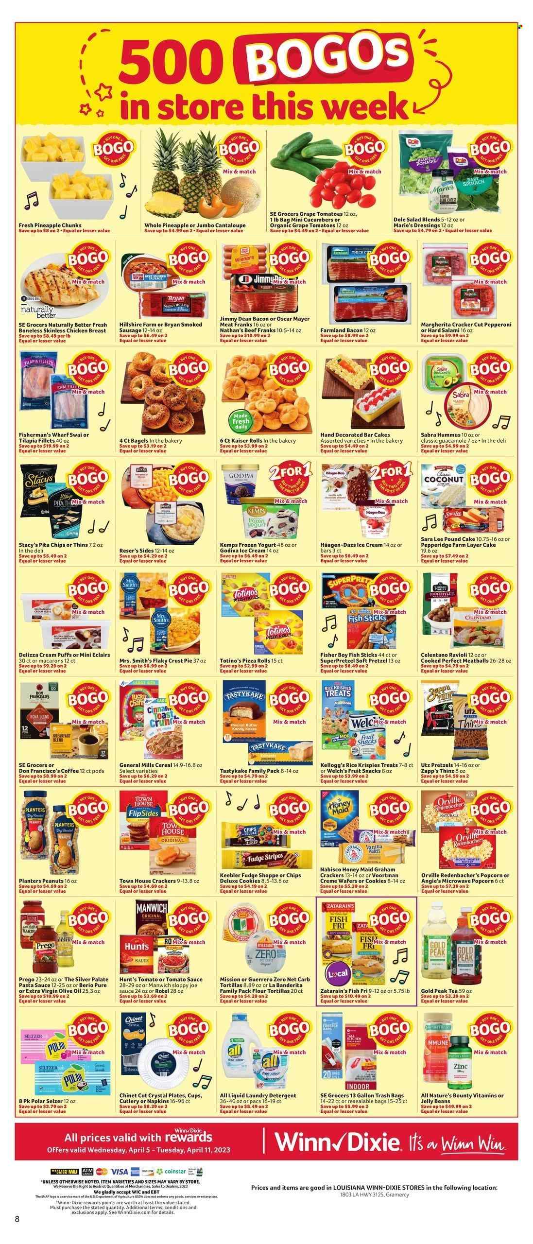 Winn Dixie ad - 04/05/2023 - 04/11/2023. Page 9