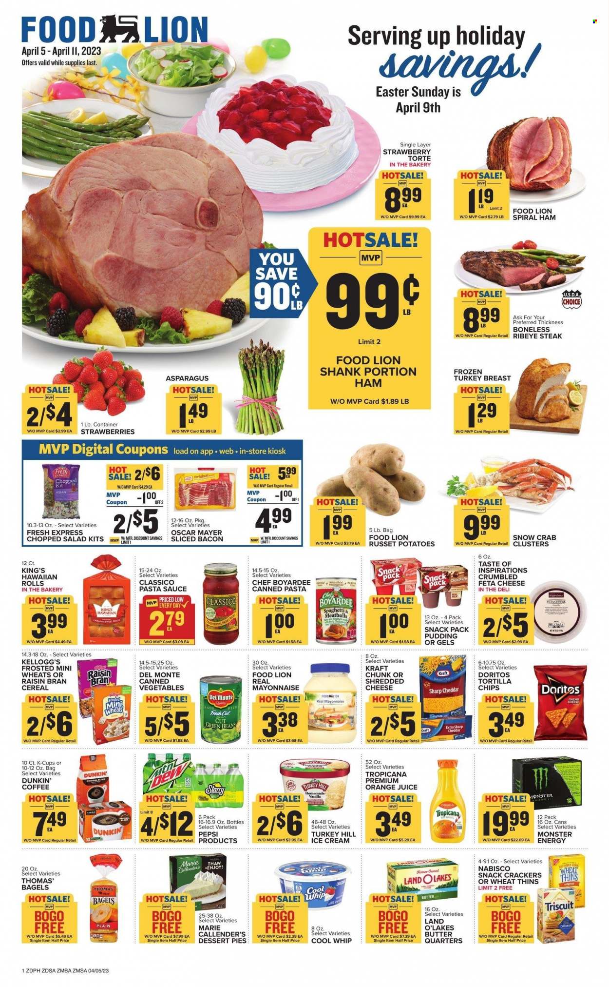 Food Lion ad - 04/05/2023 - 04/11/2023. Page 1