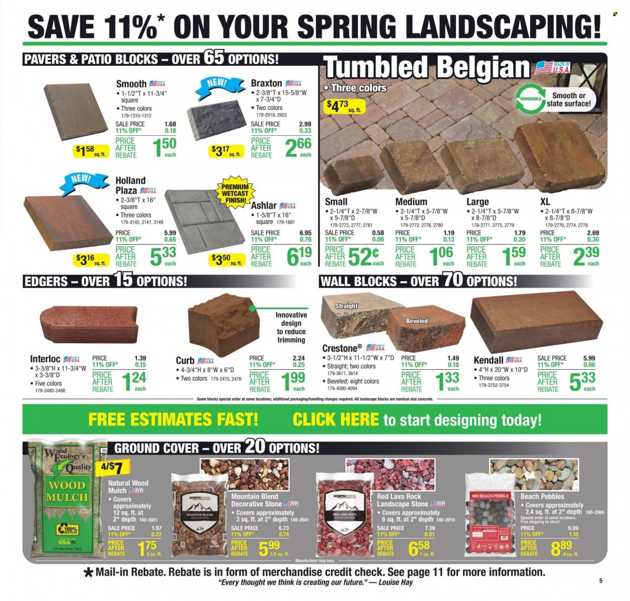 Menards ad - 04/05/2023 - 04/16/2023. Page 7