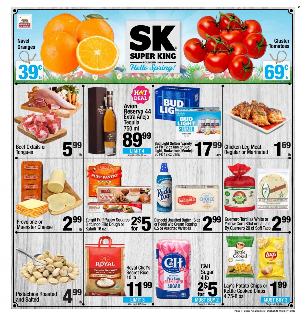 Super King Markets ad - 04/05/2023 - 04/11/2023. Page 1
