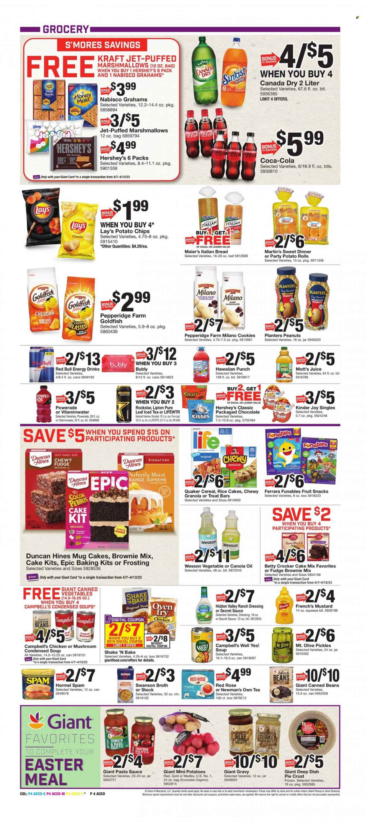 Giant Food ad - 04/07/2023 - 04/13/2023. Page 11
