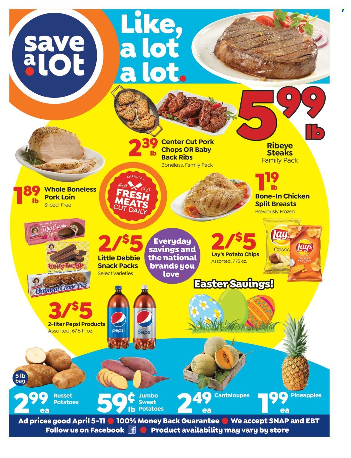 Save a Lot ad - 04/05/2023 - 04/11/2023. Page 1