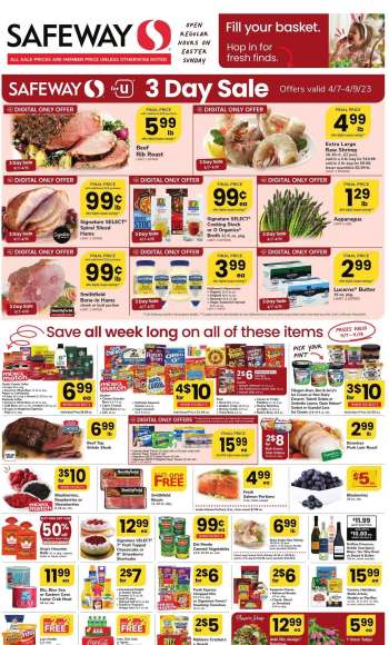 Safeway Flyer - 04/07/2023 - 04/13/2023.