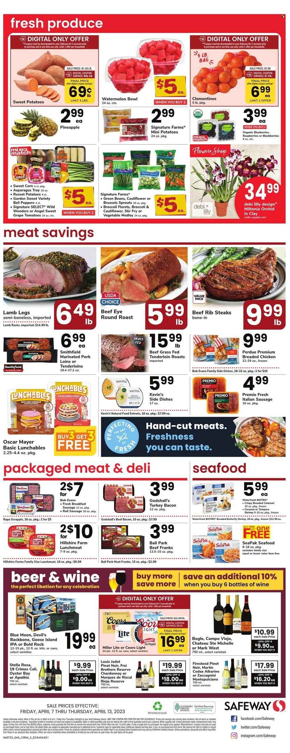 Safeway ad - 04/07/2023 - 04/13/2023. Page 4