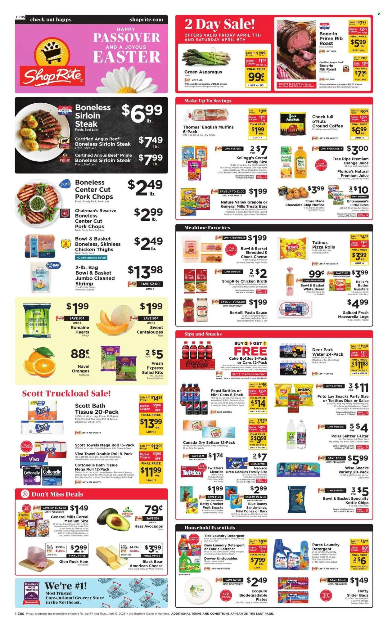 ShopRite ad - 04/07/2023 - 04/13/2023. Page 1
