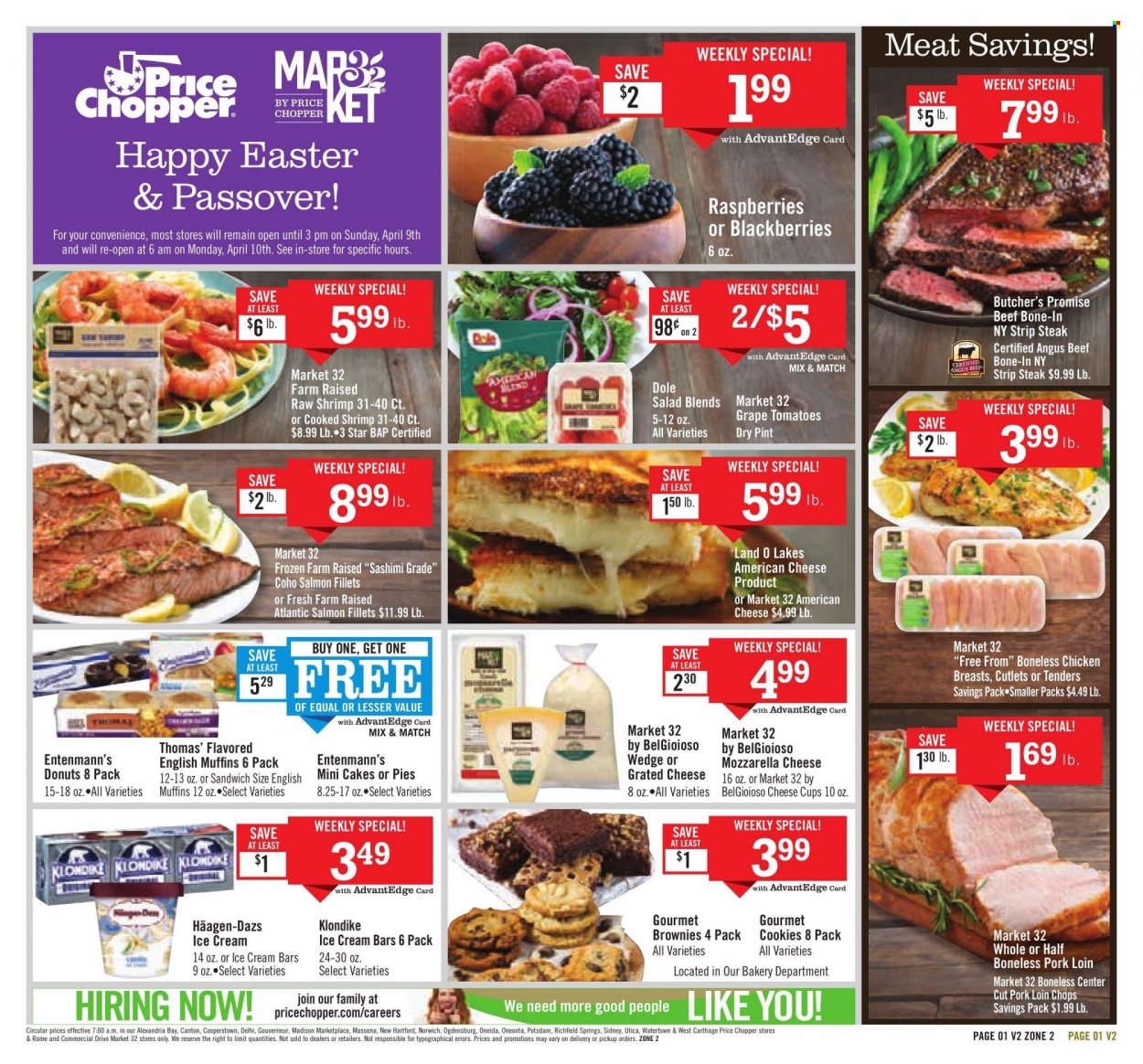 Price Chopper ad - 04/09/2023 - 04/15/2023. Page 1