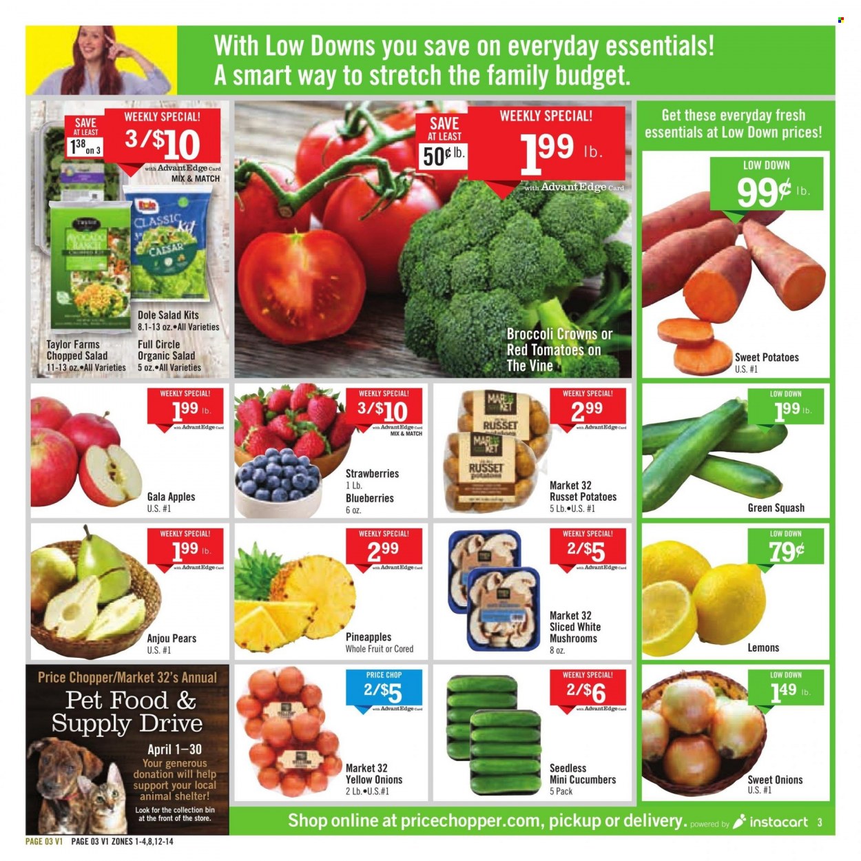 Price Chopper ad - 04/09/2023 - 04/15/2023. Page 3