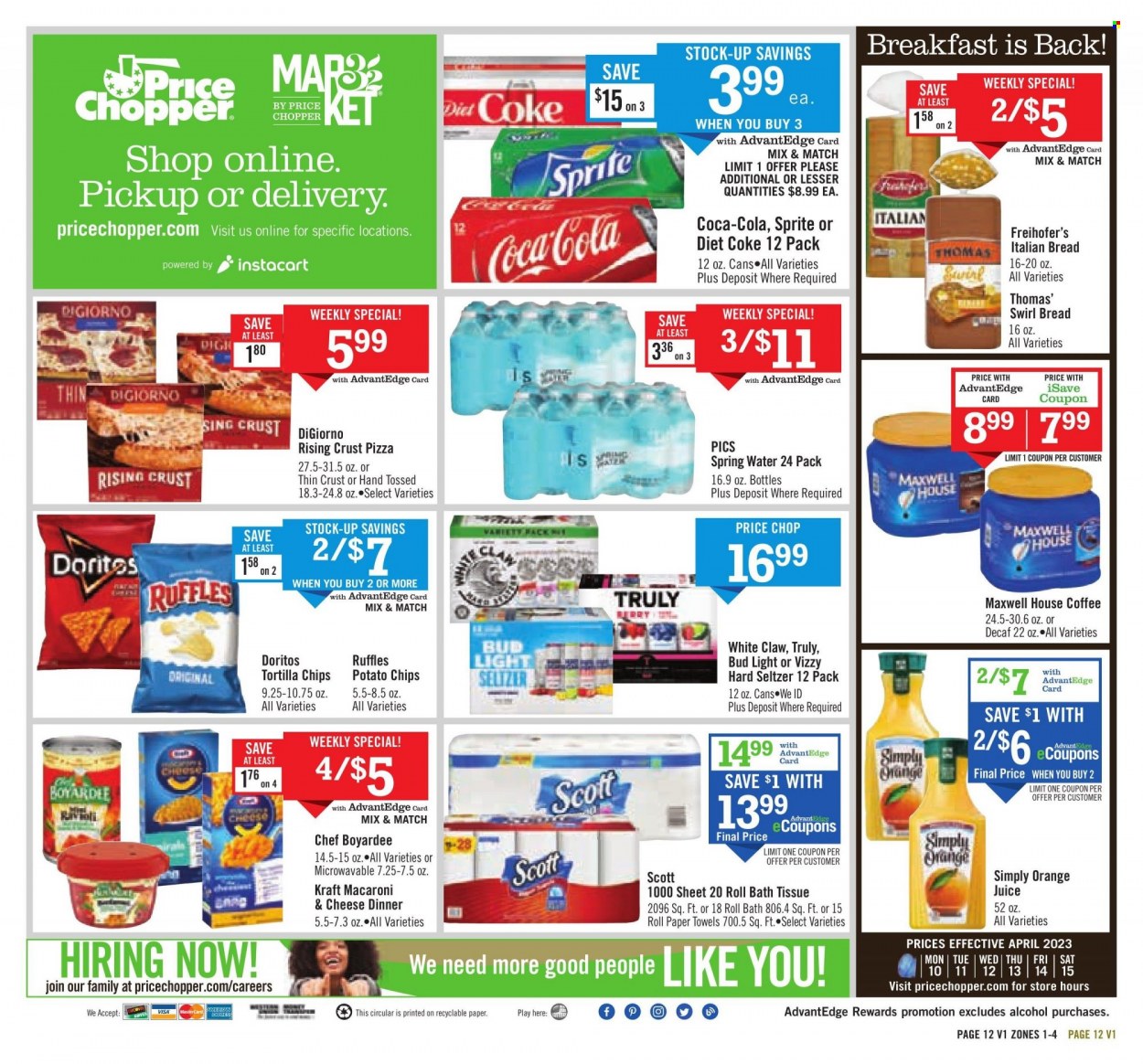 Price Chopper ad - 04/09/2023 - 04/15/2023. Page 12