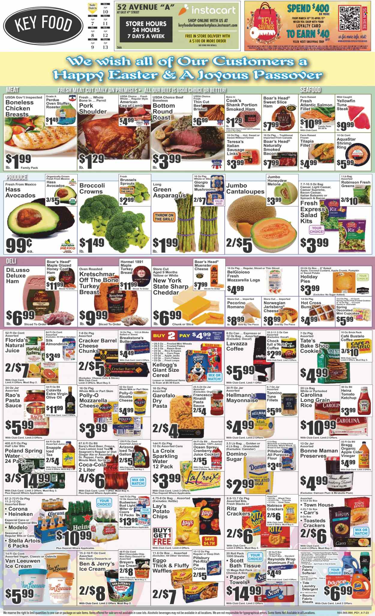 Key Food ad - 04/07/2023 - 04/13/2023. Page 1