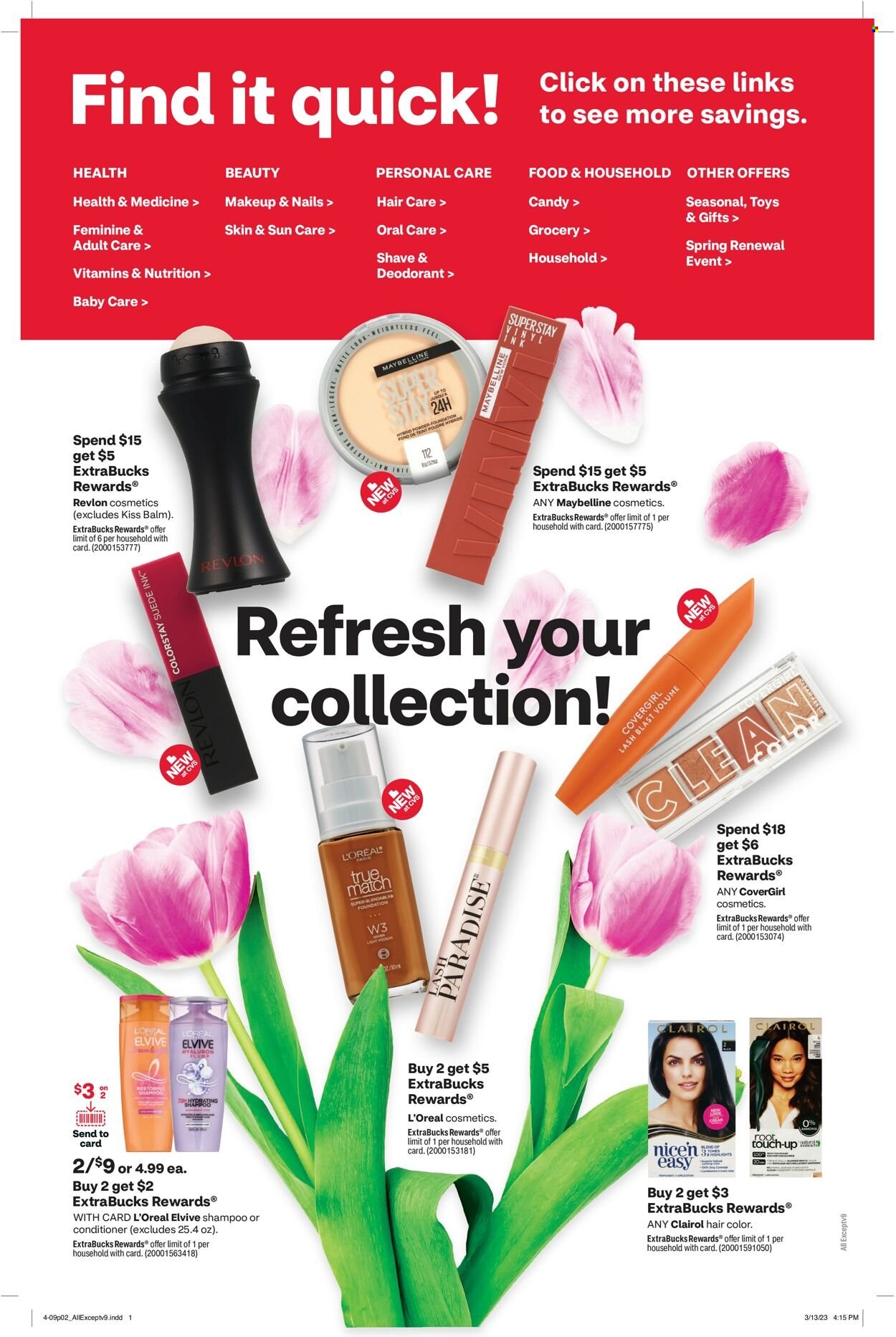 CVS Pharmacy ad - 04/09/2023 - 04/15/2023. Page 3