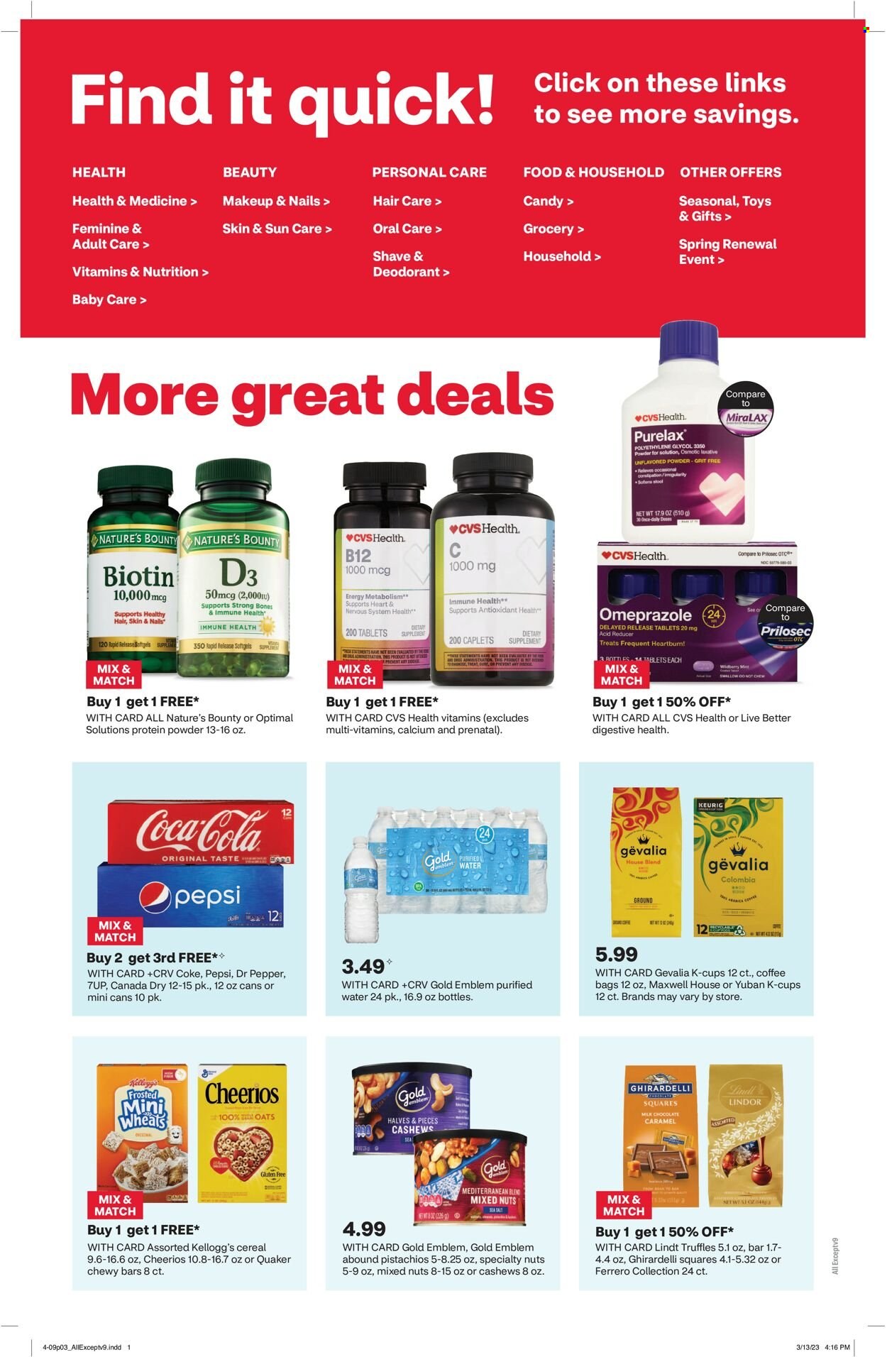 CVS Pharmacy ad - 04/09/2023 - 04/15/2023. Page 4