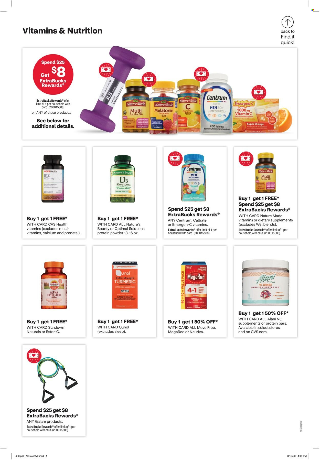 CVS Pharmacy ad - 04/09/2023 - 04/15/2023. Page 11