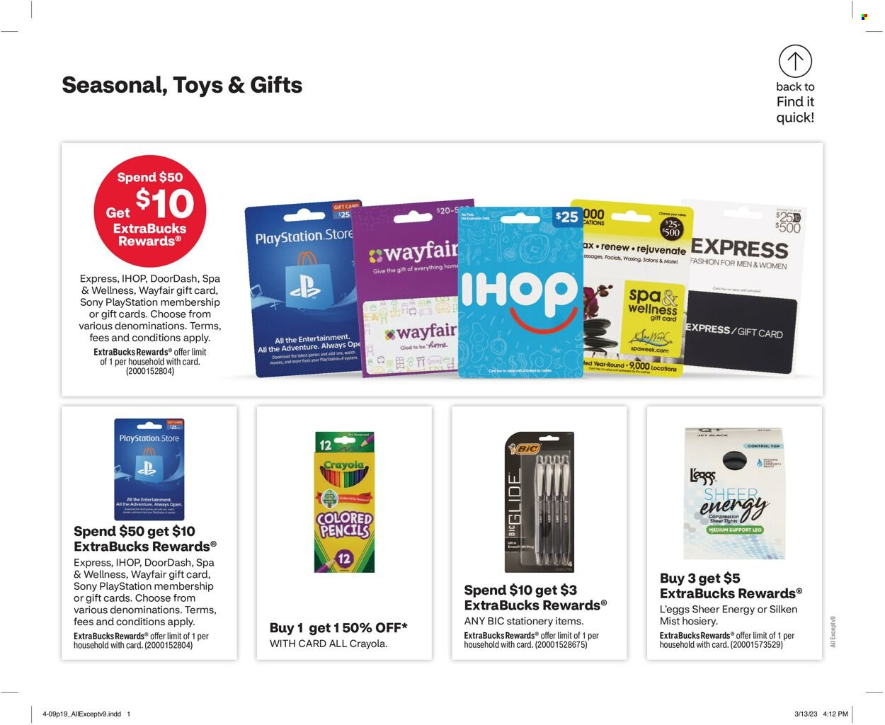 CVS Pharmacy ad - 04/09/2023 - 04/15/2023. Page 23