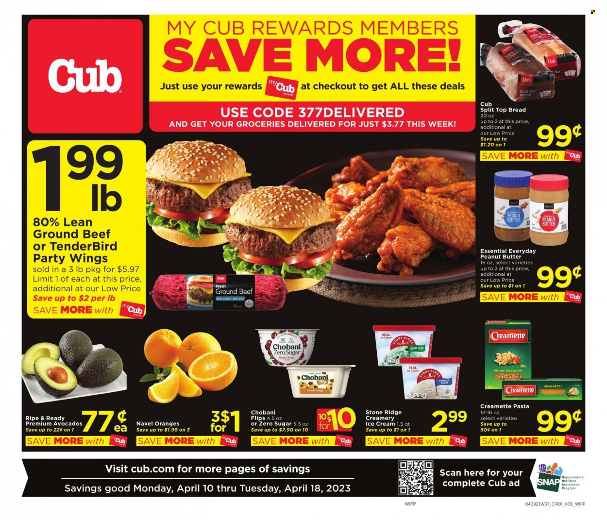 Cub Foods ad - 04/10/2023 - 04/18/2023. Page 1