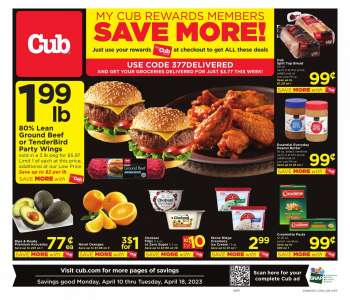 Cub Foods Flyer - 04/10/2023 - 04/18/2023.