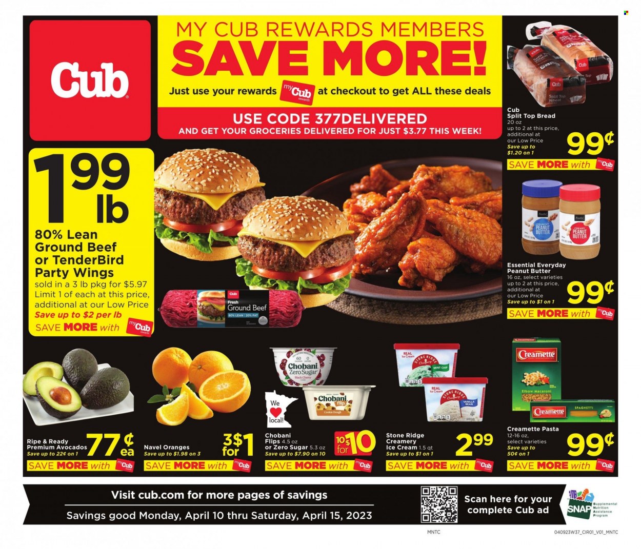 Cub Foods ad - 04/10/2023 - 04/15/2023. Page 1