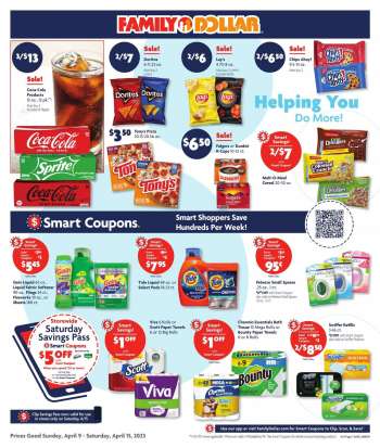 Family Dollar Flyer - 04/09/2023 - 04/15/2023.