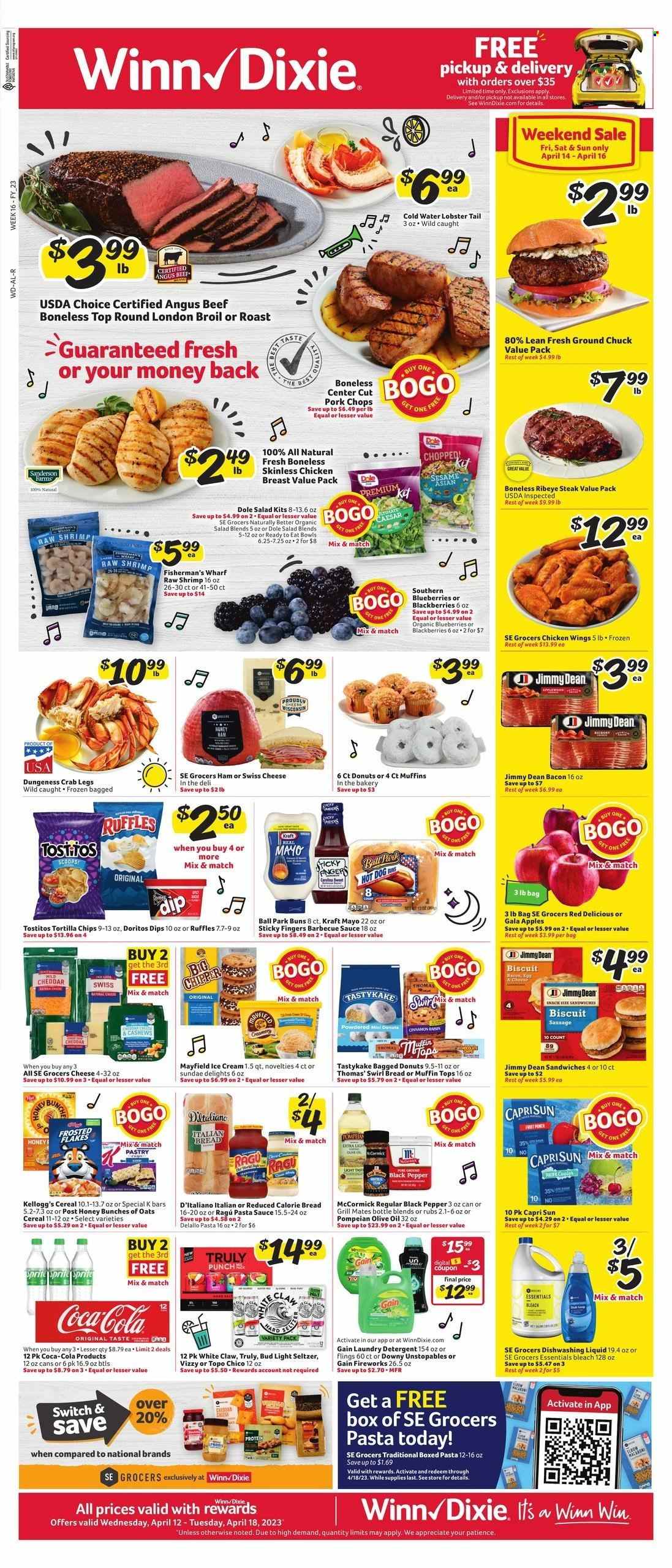 Winn Dixie ad - 04/12/2023 - 04/18/2023. Page 1