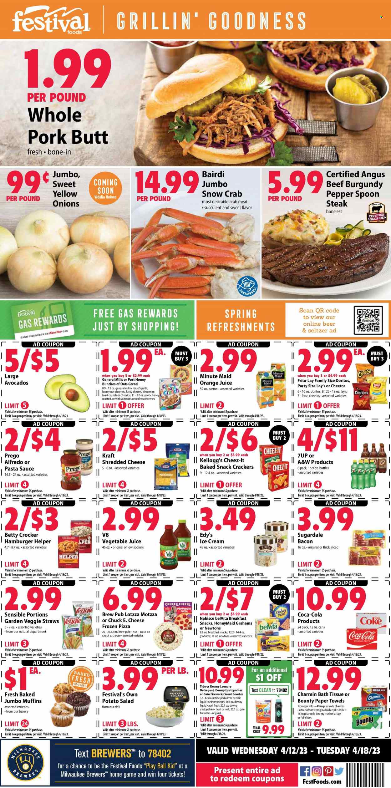 Festival Foods ad - 04/12/2023 - 04/18/2023. Page 1
