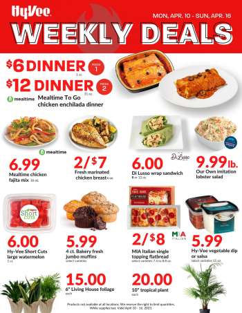 Hy-Vee Flyer - 04/10/2023 - 04/16/2023.