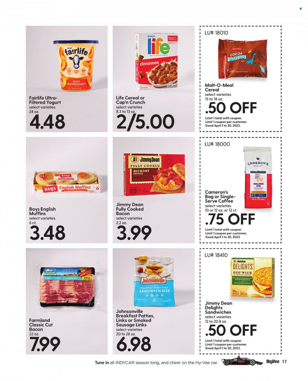Hy-Vee ad - 04/01/2023 - 05/01/2023. Page 17
