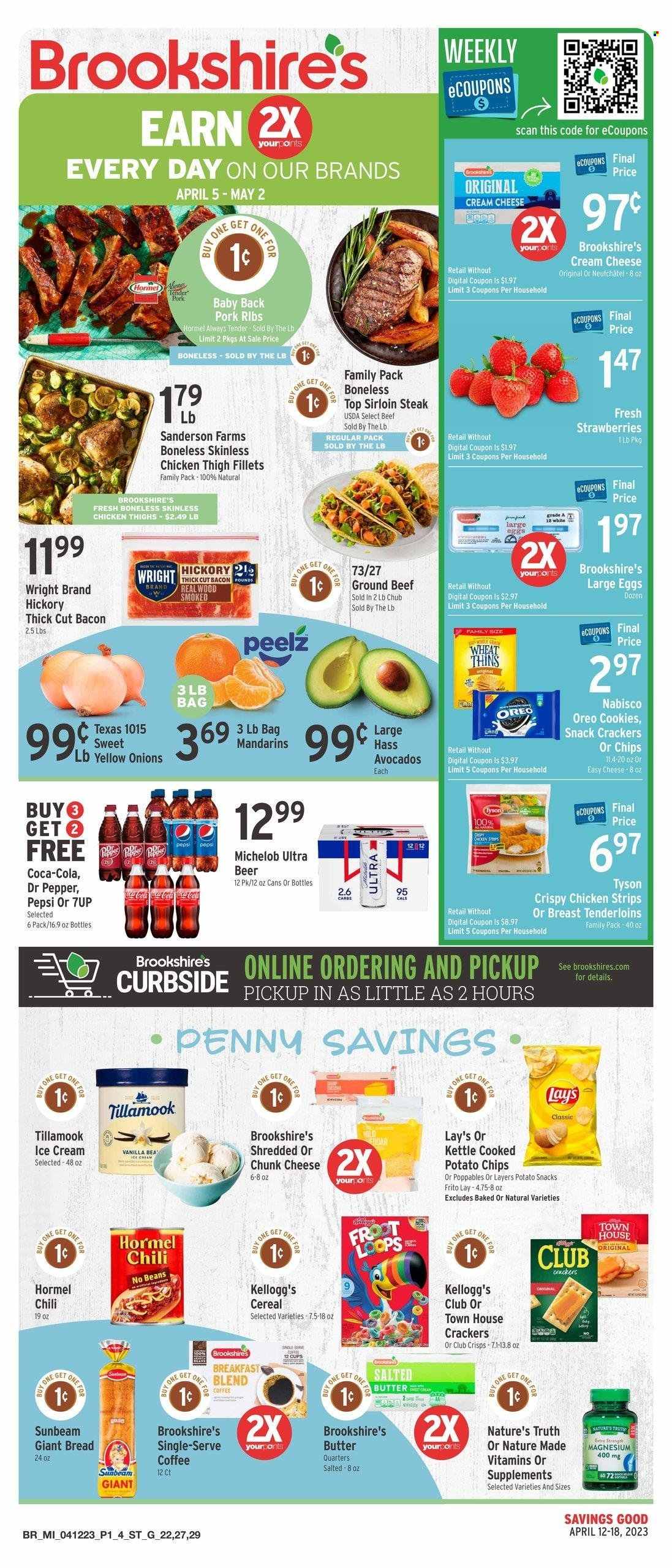 Brookshires ad - 04/12/2023 - 04/18/2023. Page 1
