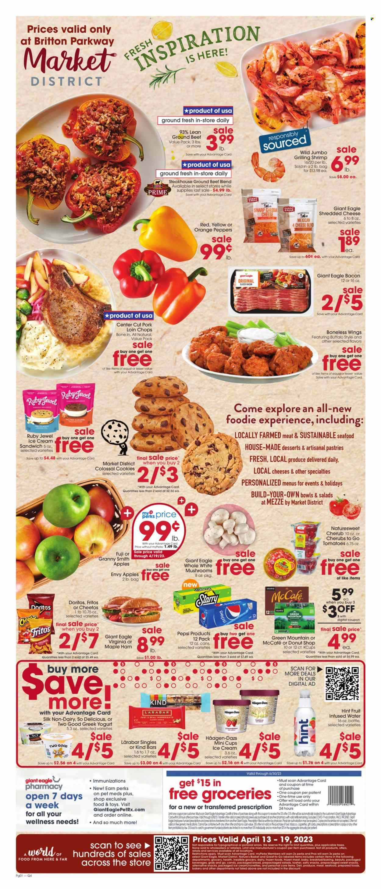 Giant Eagle ad - 04/13/2023 - 04/19/2023. Page 1