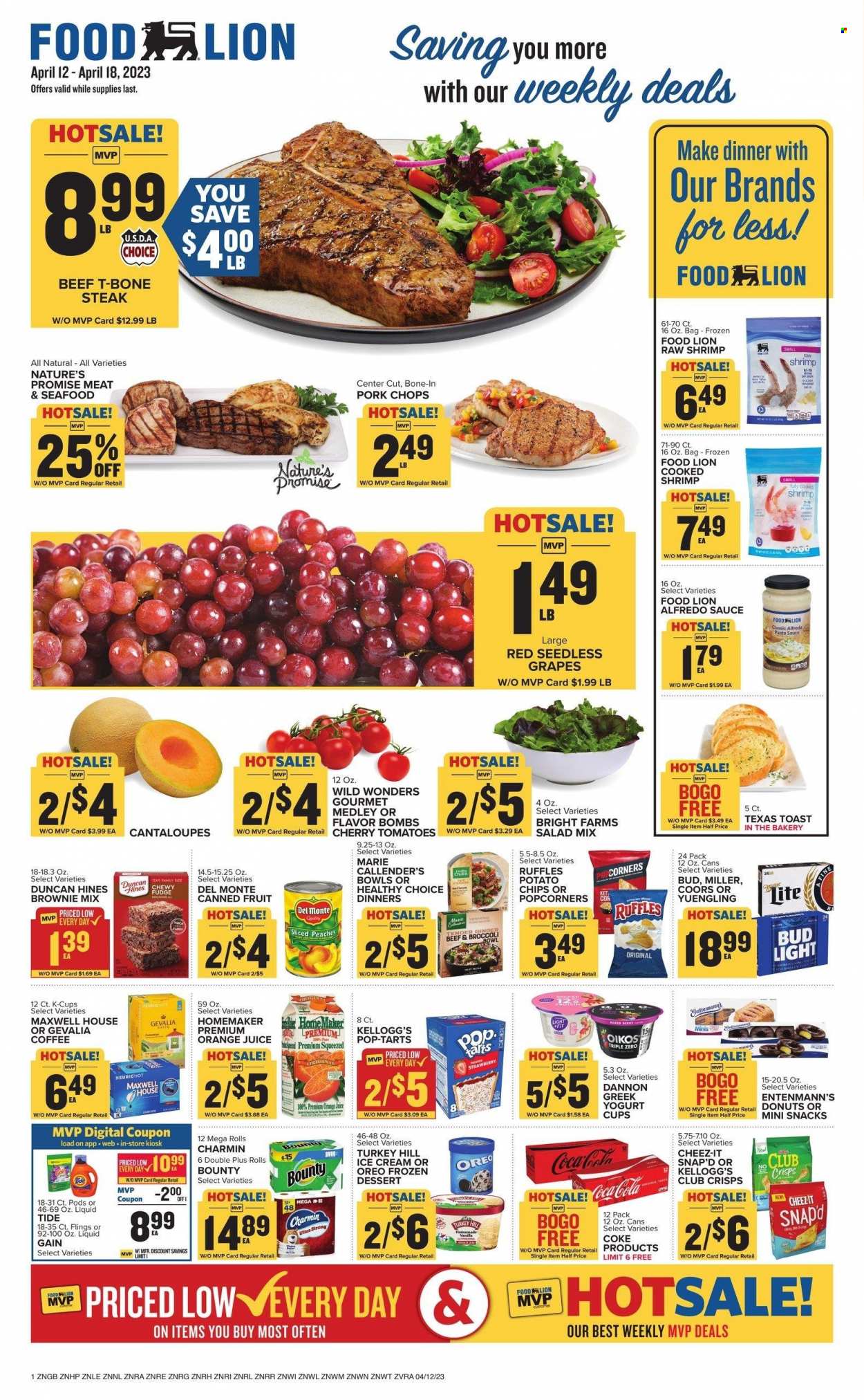 Food Lion ad - 04/12/2023 - 04/18/2023. Page 1