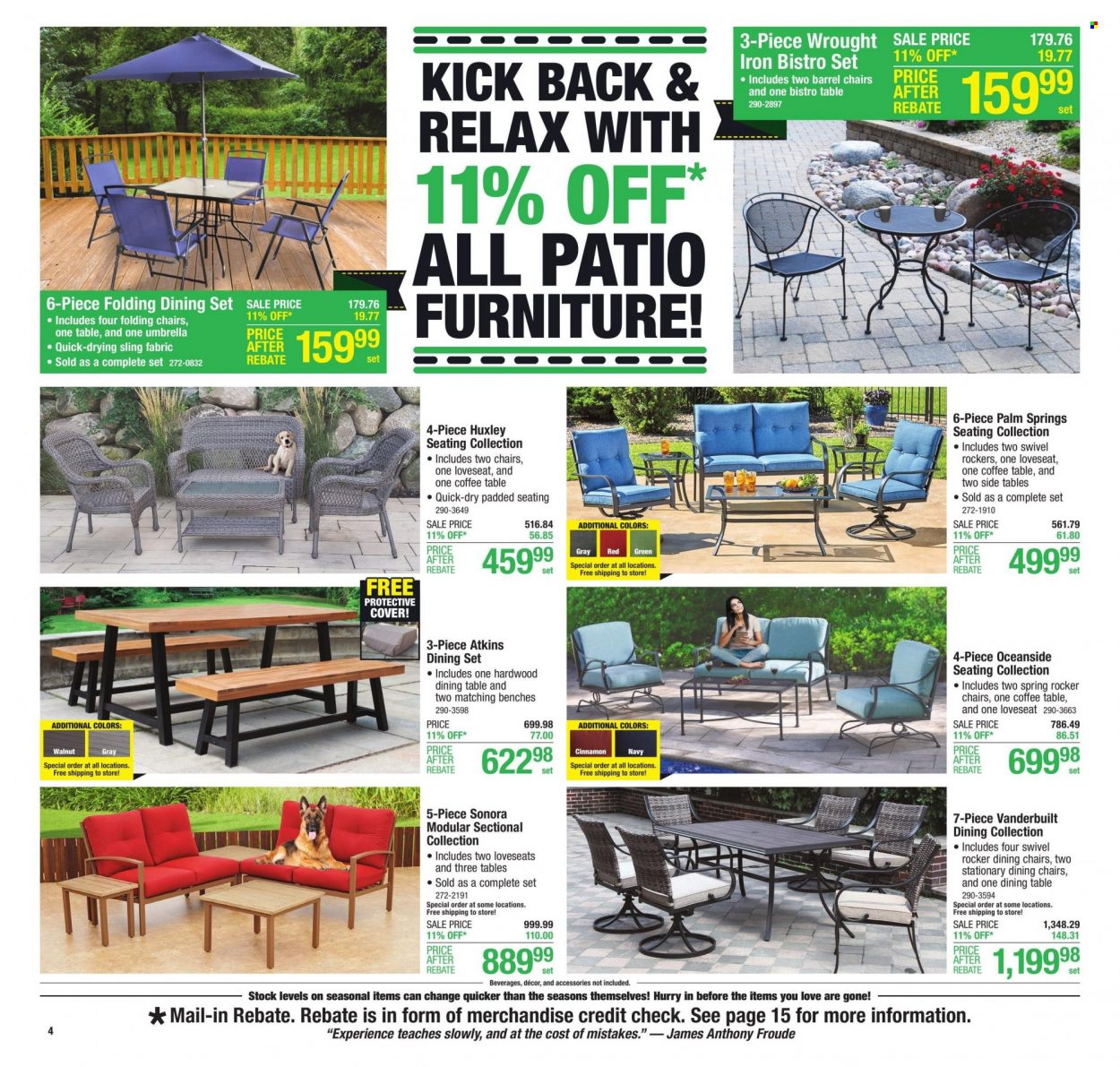 Menards ad - 04/12/2023 - 04/23/2023. Page 7