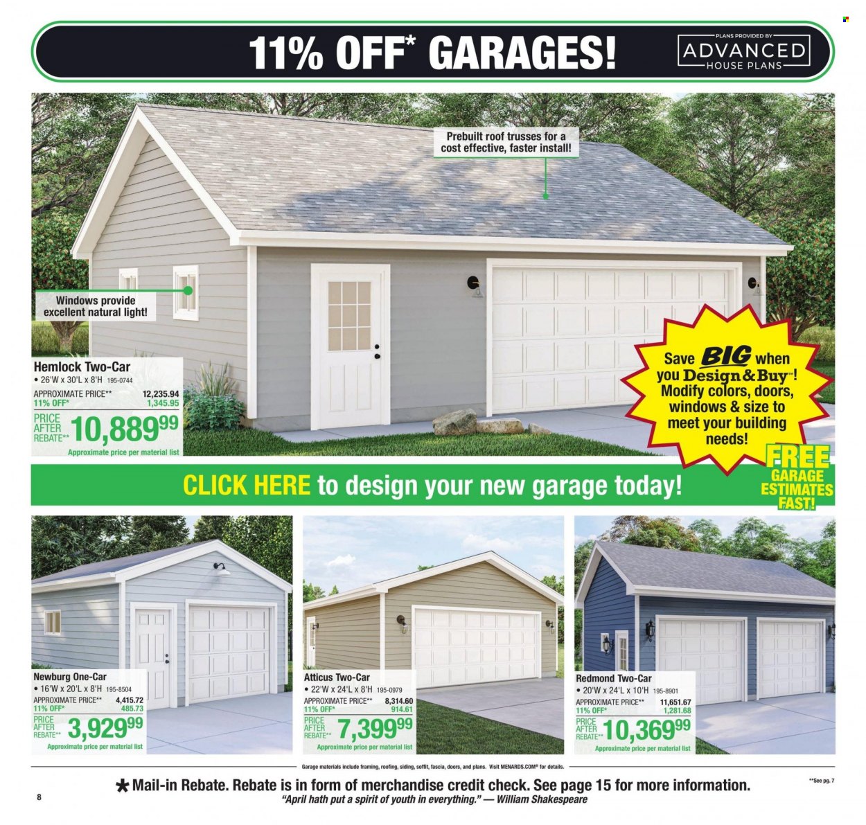 Menards ad - 04/12/2023 - 04/23/2023. Page 11