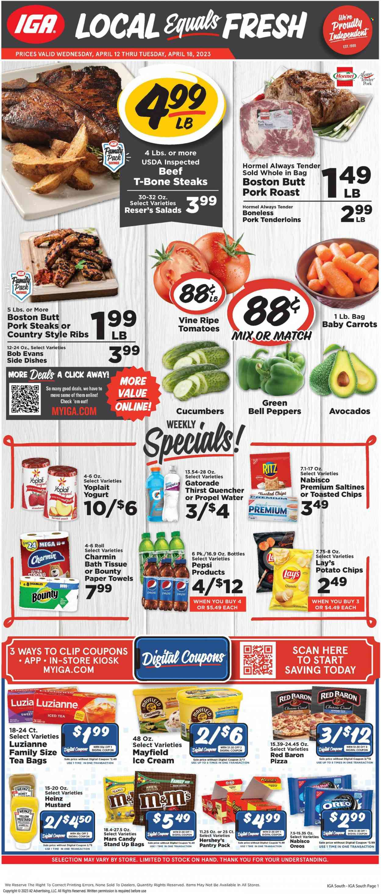 IGA ad - 04/12/2023 - 04/18/2023. Page 1