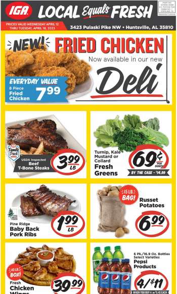 IGA Flyer - 04/12/2023 - 04/18/2023.