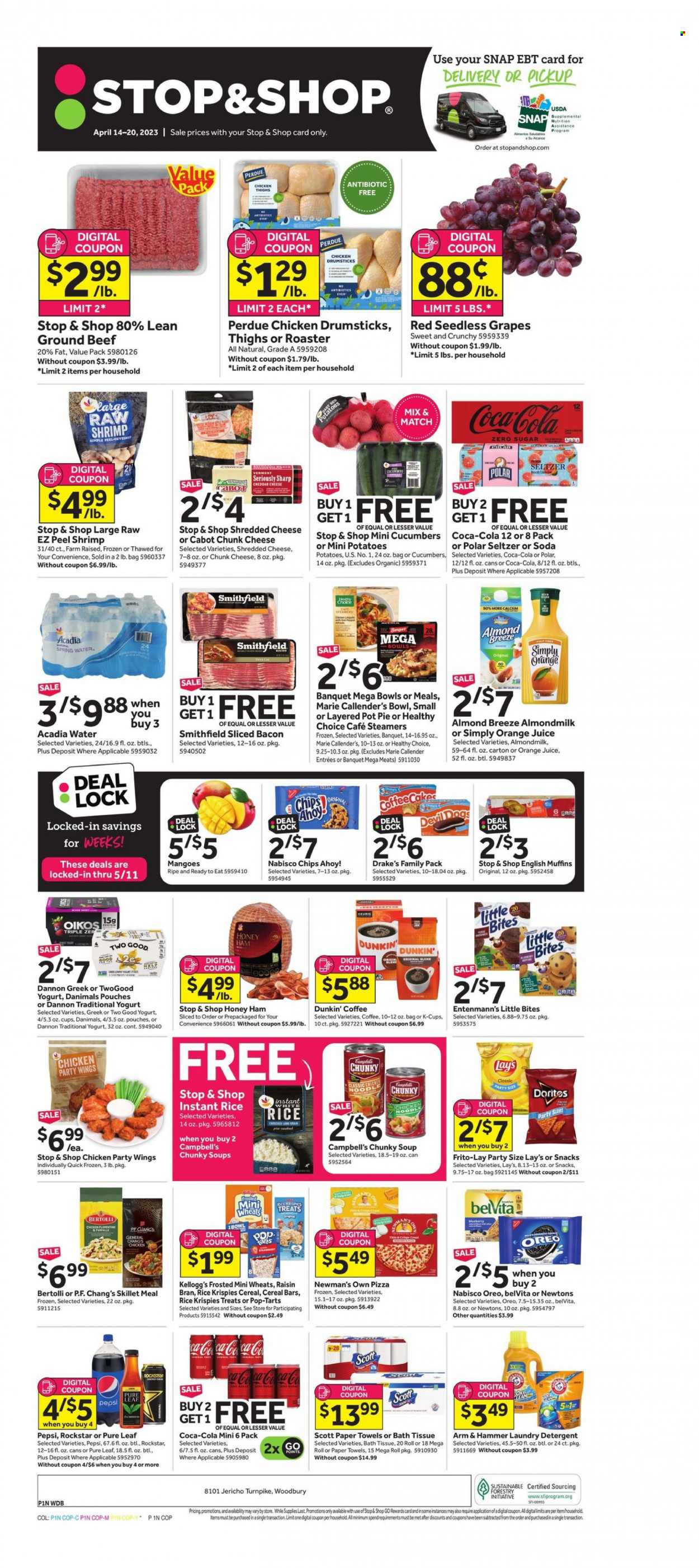 Stop & Shop ad - 04/14/2023 - 04/20/2023. Page 1