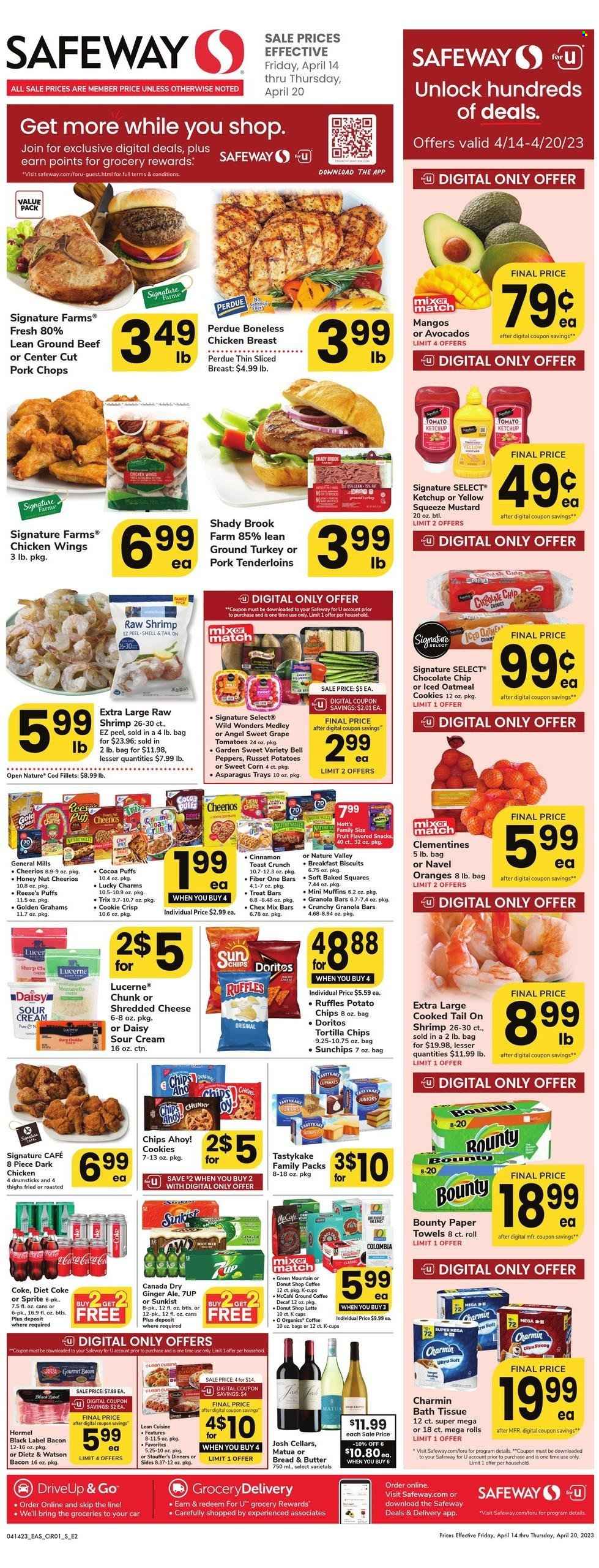 Safeway ad - 04/14/2023 - 04/20/2023. Page 1