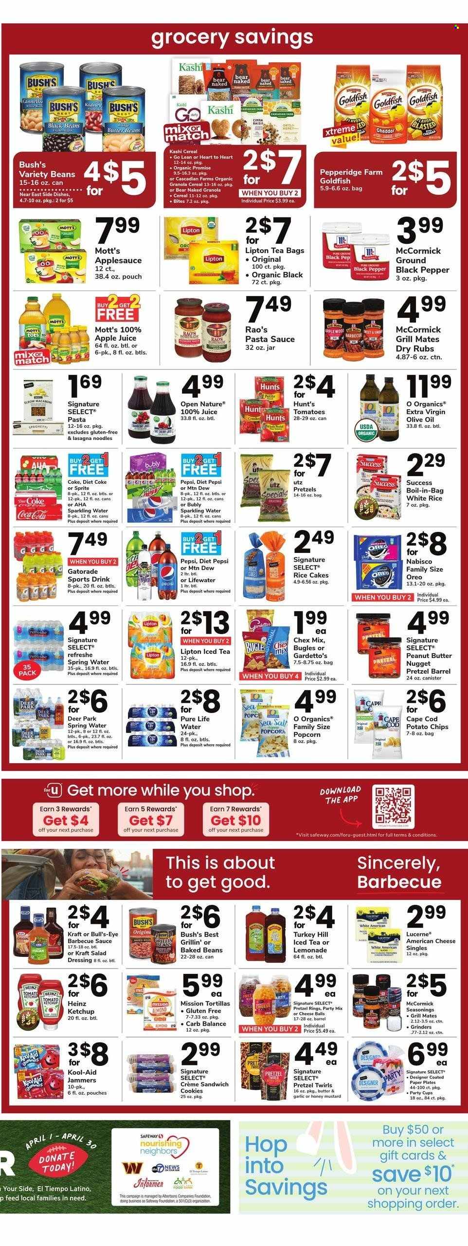 Safeway ad - 04/14/2023 - 04/20/2023. Page 2